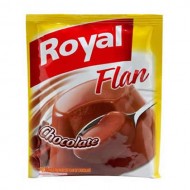 ROYAL- CHOCOLATE FLAN CUSTARD - BAG X 80 GR