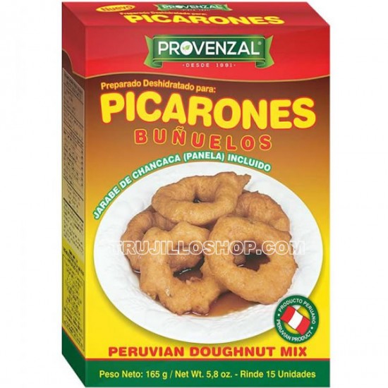 PROVENZAL - PERUVIAN PICARONES (DOUGHNUT MIX), BOX OF 165 GR