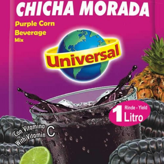 UNIVERSAL - CHICHA MORADA INSTANT DRINK, BAG X 120 GR 