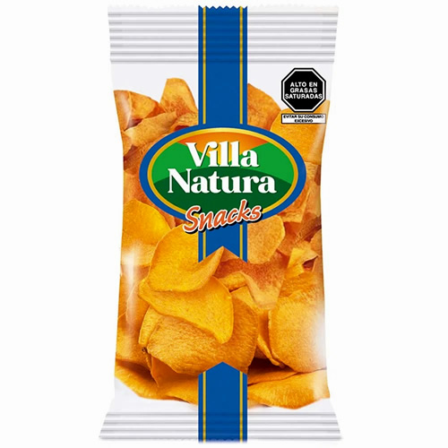 VILLA NATURA - SWEET POTATOES SNACK IN FLAKES . BAG X 150 GR