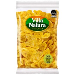 VILLA NATURA SALTY CHIFLES SNACK , BAG X 500 GR